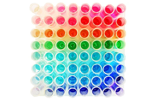 Colorful test tubes — Stock Photo, Image