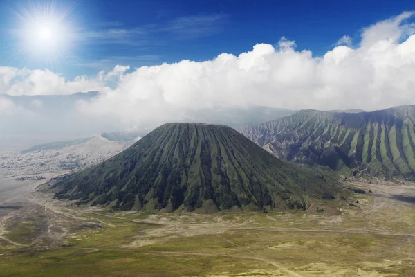 Mount Bromo East Java Indonesia Rechtenvrije Stockafbeeldingen