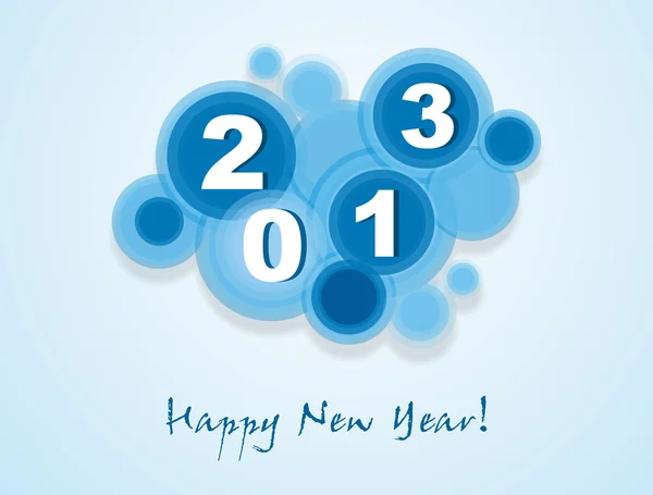 Happy New Year 2013 — Stock Vector
