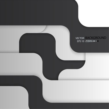 Birden fazla arka plan siyah ve beyaz pape farklı çizgiler