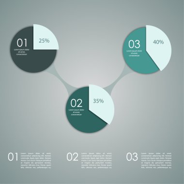 soyut kağıt afiş için Infographics,