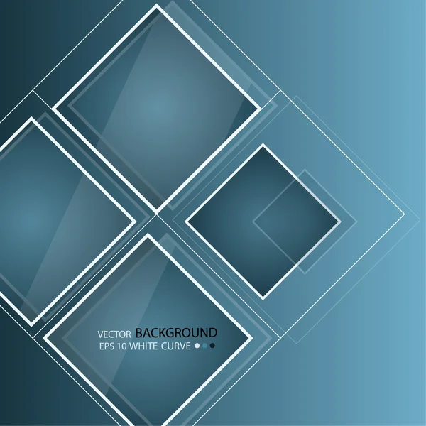 Blauwe abstracte achtergrond in techno stijl. — Stockvector