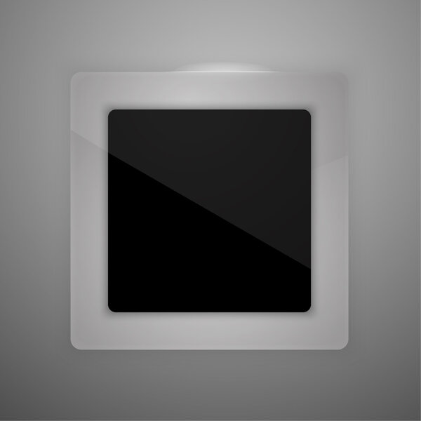 Frosted surface gloss elements.