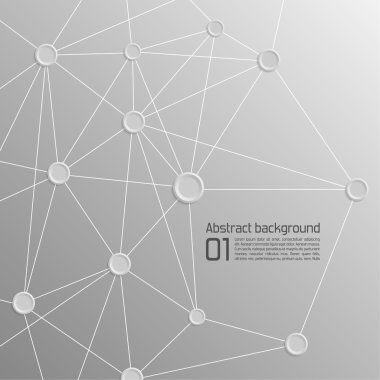 arka plan beyaz noktalar birbirine bağlı birim kağıt ile