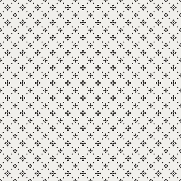 Modèle géométrique sans couture avec disposition diagonale des croix — Image vectorielle