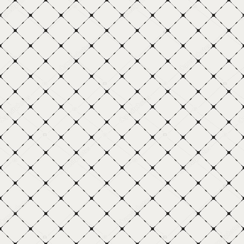 Geometric seamless pattern with intersecting lines and dotted li
