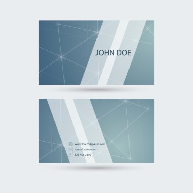 köpüklü ile modern kartvizit şablonuna hatları ve kıvılcım