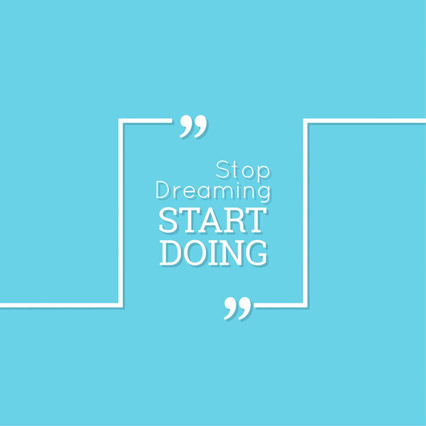 Векторная вдохновляющая цитата
.