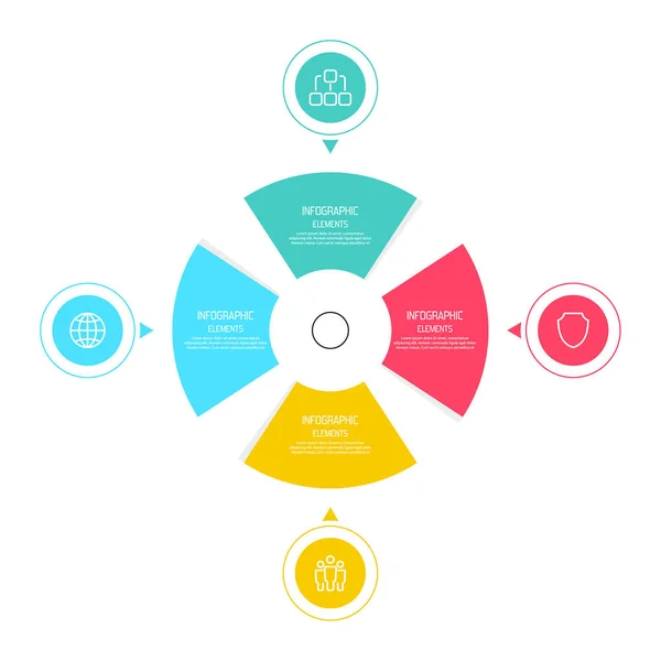 Graphique comparatif vectoriel. — Image vectorielle