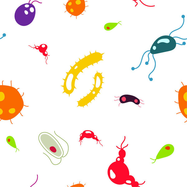 Векторный бесшовный шаблон