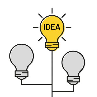 Ampullü vektör arkaplanı.