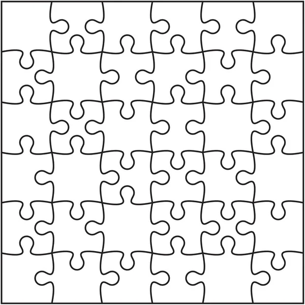 Blank Puzzle Pieces Vector Images (over 4,500)