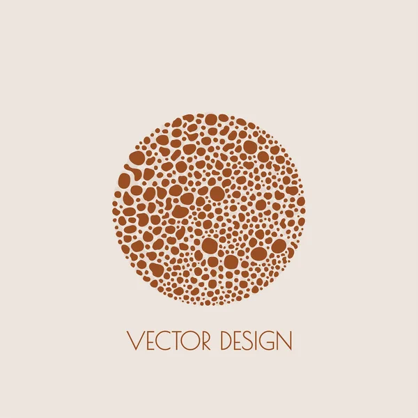 Set Ound Modern Minimal Logo Organic Shapes Abstract Drops Blotch — Stock Vector
