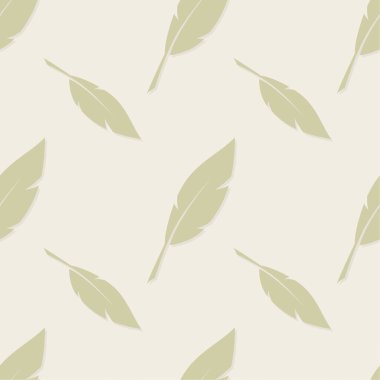 Tüylü, pürüzsüz bir doku. Quill sembolü vektör tasarımı.