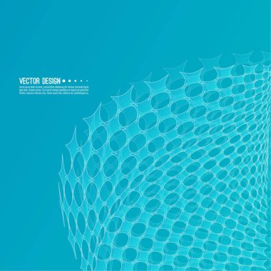 Tıbbi soyut arka plan, şeffaf ağ, molekül yapısı. Teknoloji üst üste biniyor. Bilim ve araştırma konsepti. Tekno vektör illüstrasyonu.