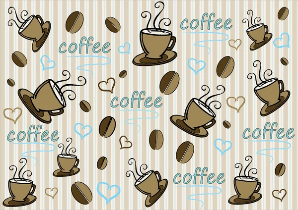 Coffee background — Stock Photo, Image