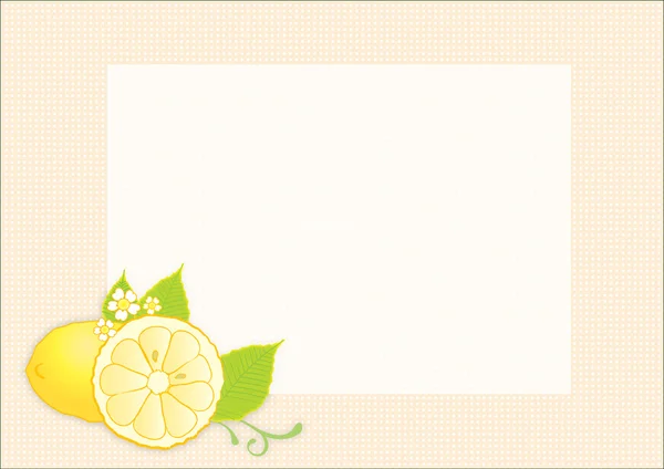 Lemon background — Stock Photo, Image