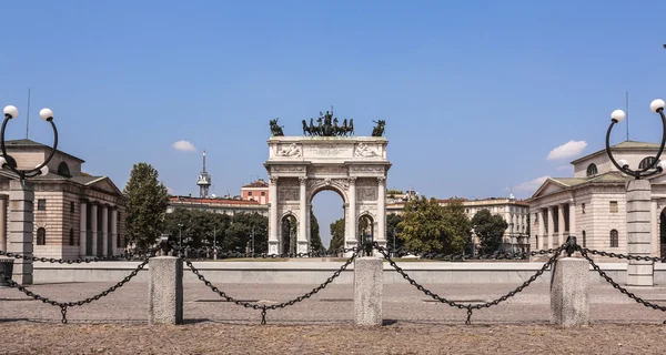 Arco della pace, Mediolan — Zdjęcie stockowe