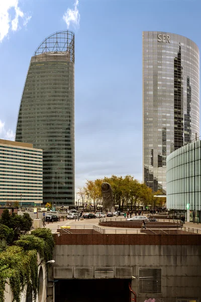 La Defense, Paryż, Francja — Zdjęcie stockowe