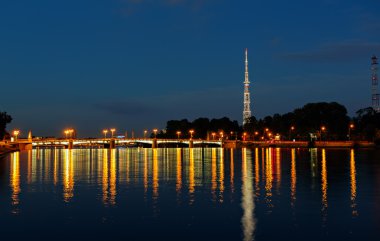 gece bridge, st petersburg