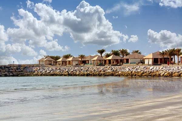 Strandbungalows — Stockfoto