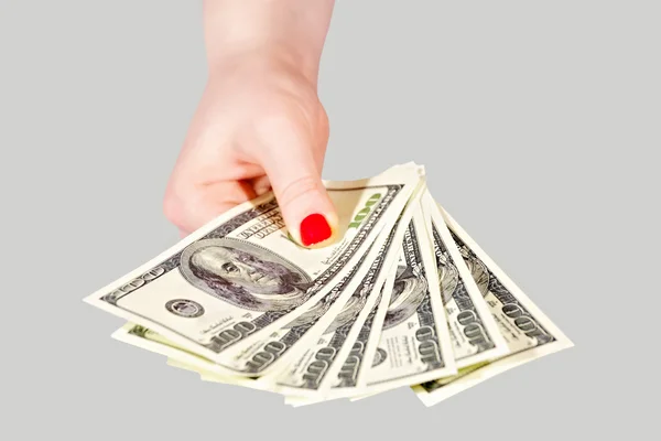 Money In Hand — Stock Photo, Image