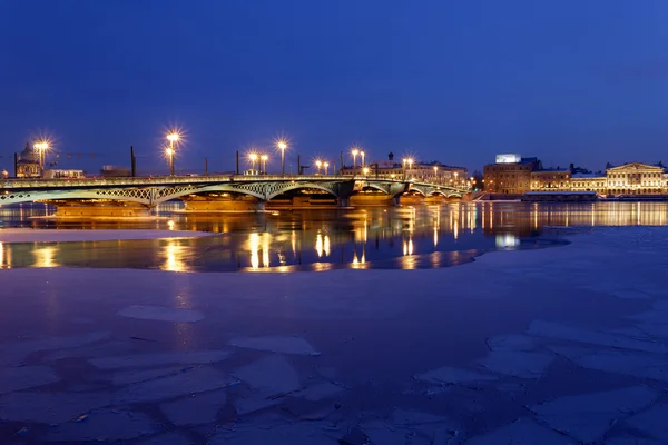 Ponte di Blagoveshenskiy — Foto Stock