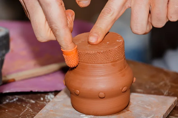 Pottery handmade — Stock Photo, Image