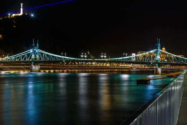 The Freedem bridge in Budapest — Stock Photo, Image