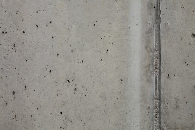Beton duvar-ön görünümü ayrıntıları.