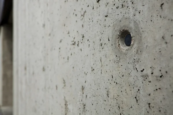 A parede de concreto detalhado- Foco seletivo Visão traseira . — Fotografia de Stock