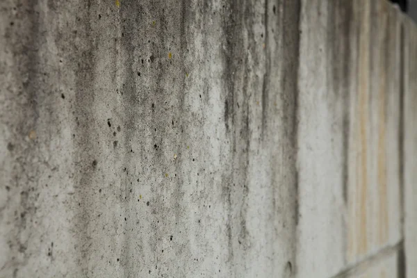 A parede de concreto - Foco seletivo Visão traseira . — Fotografia de Stock