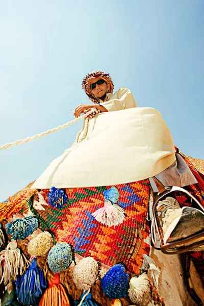 Śmieszne Beduinów egipskich — Zdjęcie stockowe
