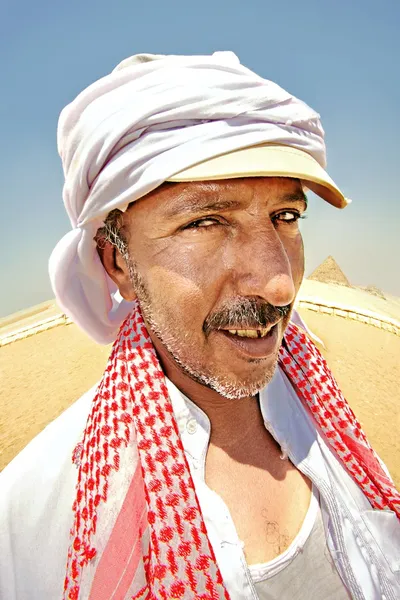 Lustige ägyptische Beduinen — Stockfoto