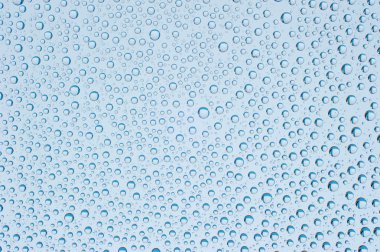 Mavi su damlaları arka plan