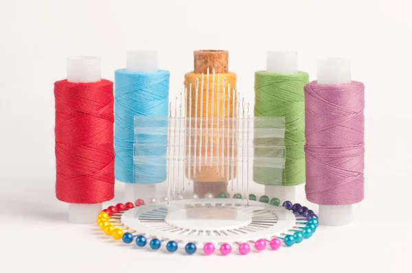 Skeins thread color — Stock Photo, Image