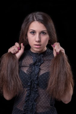 güzel kız studio vurdu