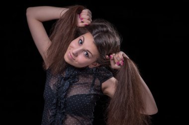 güzel kız studio vurdu