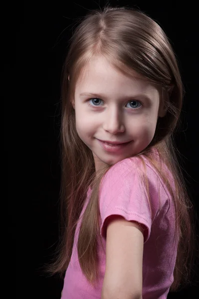 Portrait of a little girl — Stock Photo, Image