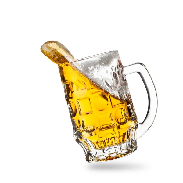 Ett glas öl — Stockfoto