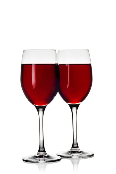 Dos copas de vino — Foto de Stock