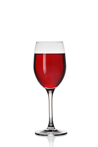 Vinglas med rött vin — Stockfoto