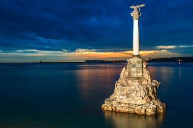 batık gemi anıt, Sivastopol, Kırım, Ukrayna'nın sembolü
