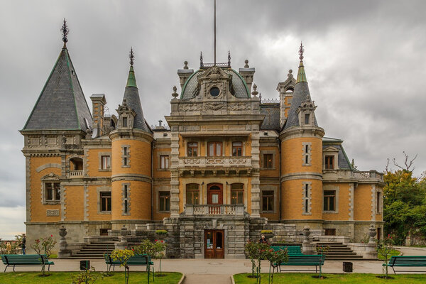 Palace of russian emperor Alexander III in Massandra (near Yalta).