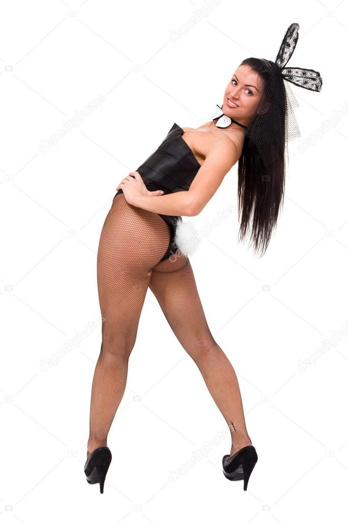 Sexy play girl wearing a bunny costume