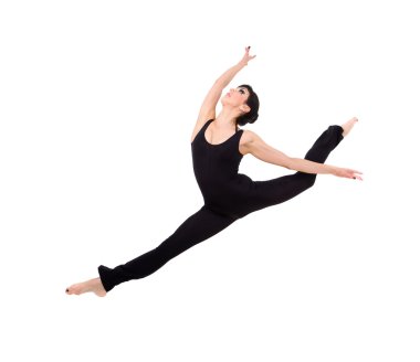 Acrobat bölmelerini atlama yapar