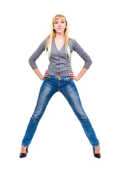 Full length of young woman — Stock Photo, Image