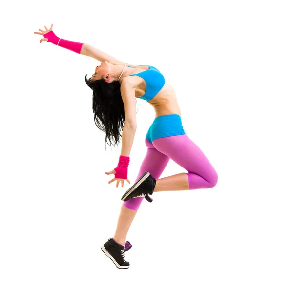 Kız dansçı atlama