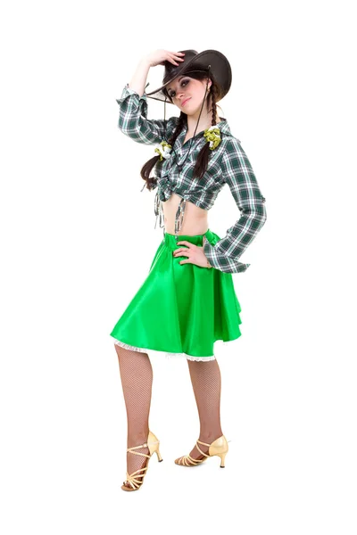 Sexig cowgirl — Stockfoto