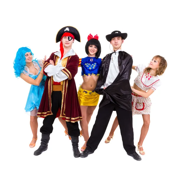 poz karnaval kostümleri dansçılar